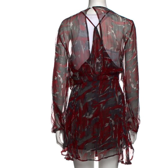 IRO Ruffle Embellishment Shift Dress - Picture 2 of 3